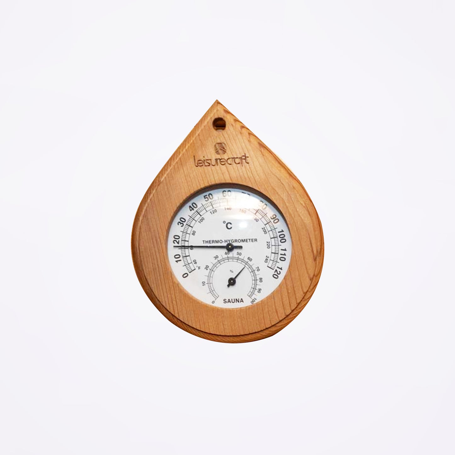 Thermomètre de sauna en cèdre