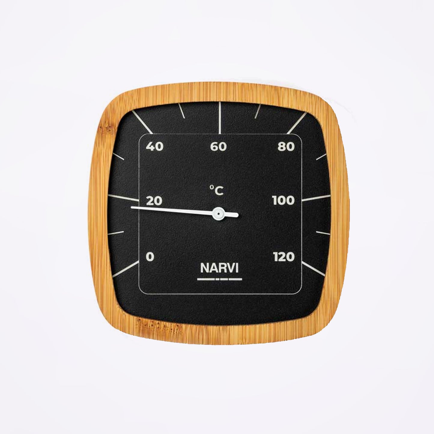 Narvi Black Thermometer Celsius