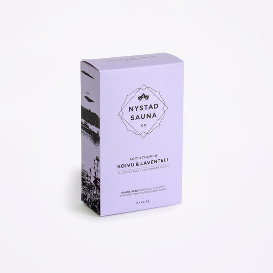 Nystad Sauna Scent - Birch & Lavender (3/Pack)