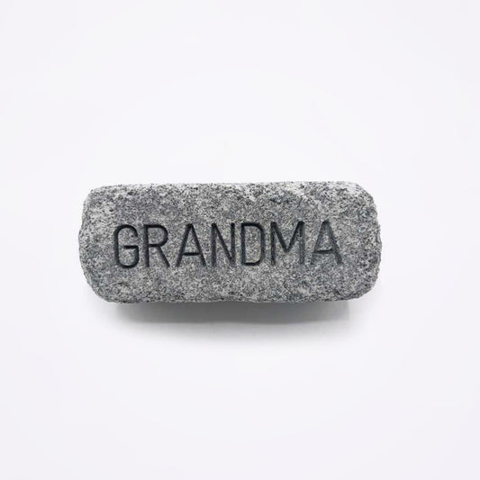 GRANDMA, Engraved Soapstone