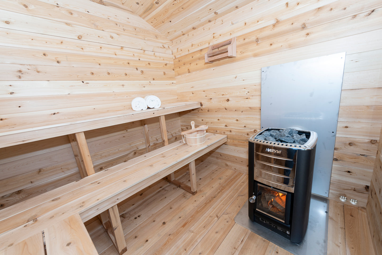 Georgian cottage sauna