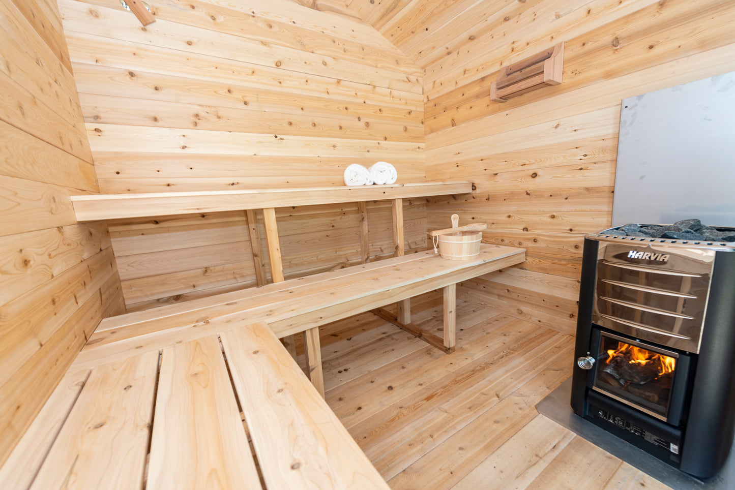 Georgian cottage sauna