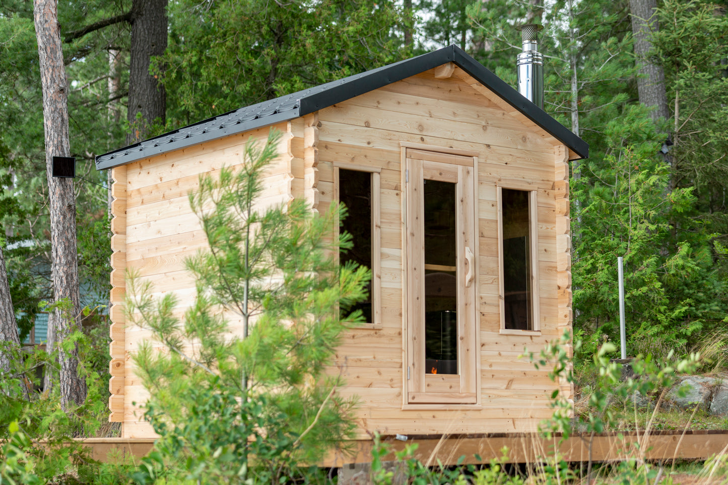 Georgian cottage sauna