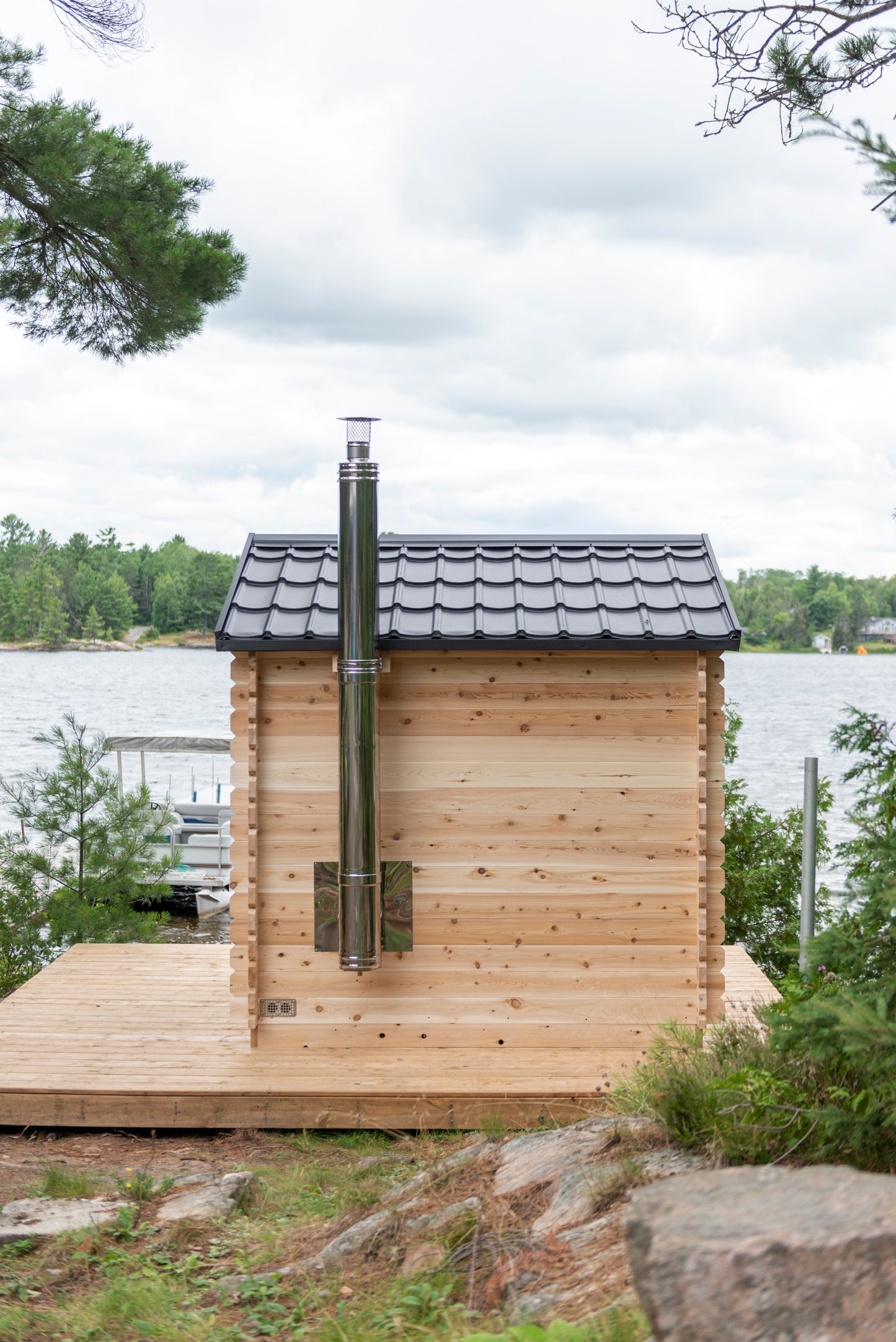 Georgian cottage sauna