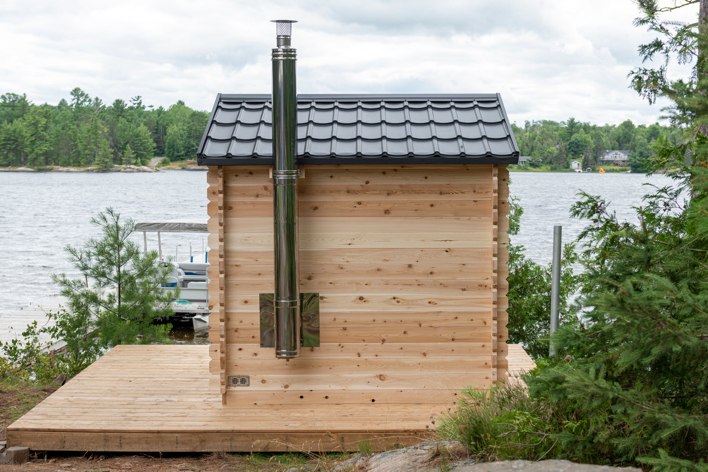 Georgian cottage sauna
