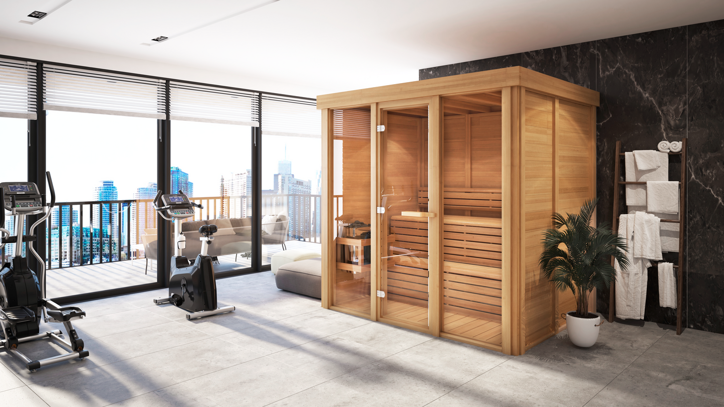 Pure Cube Indoor Sauna