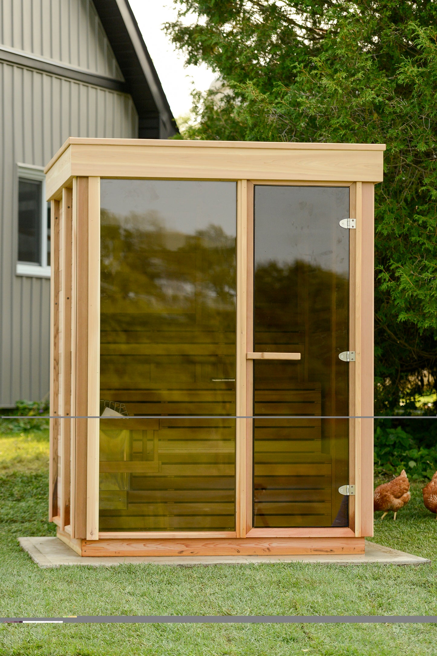 Pure Cube Outdoor Sauna