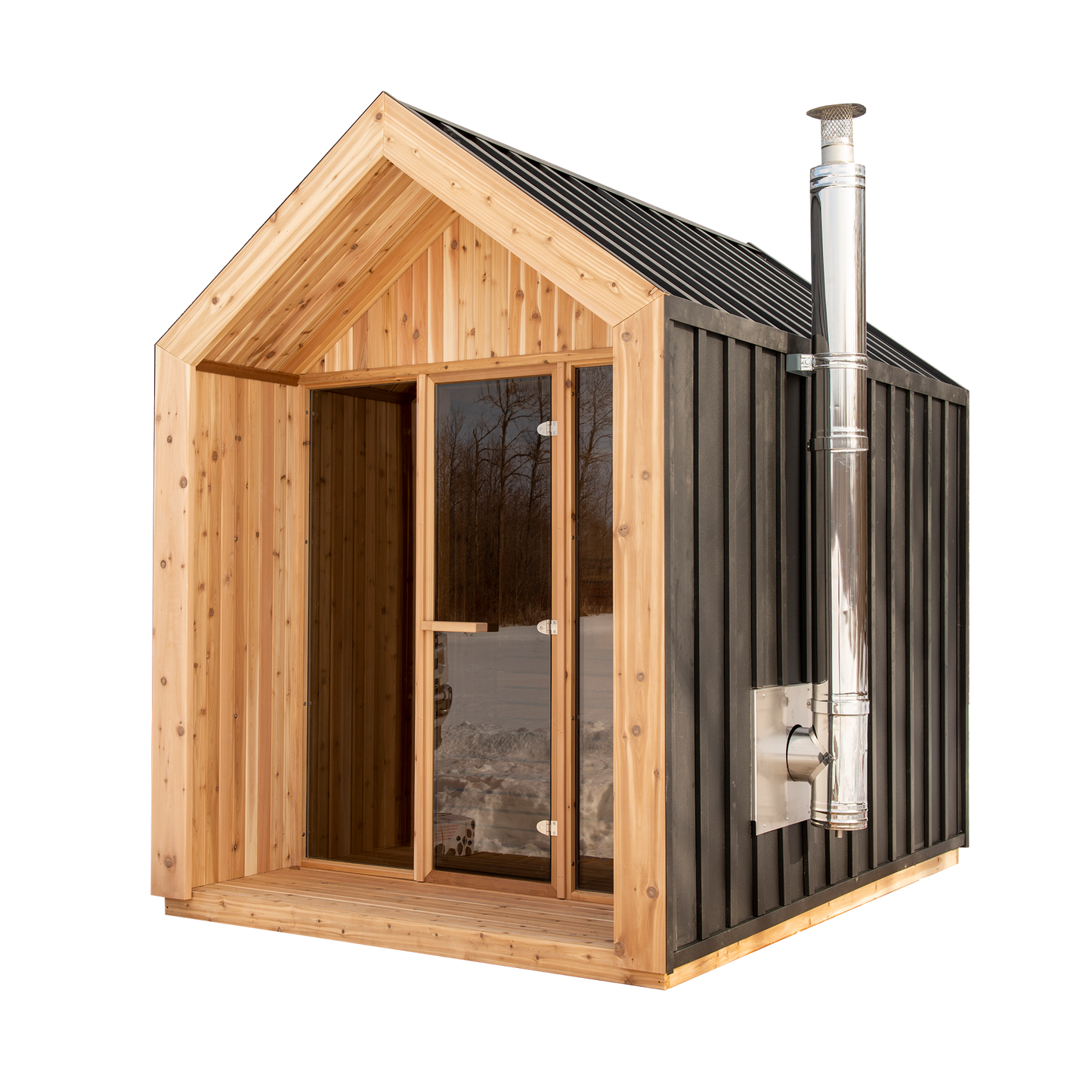 Hudson - Red cedar wood