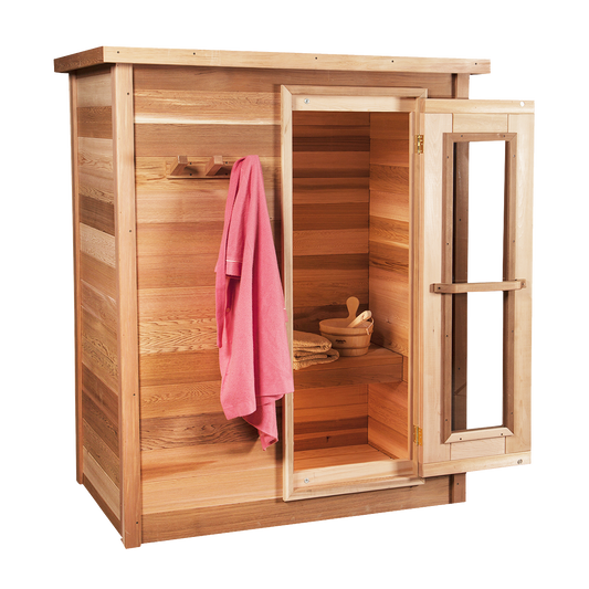 Indoor Cabin - Red cedar wood