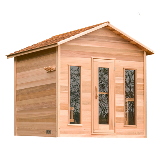 Outdoor Cabin - Red cedar wood