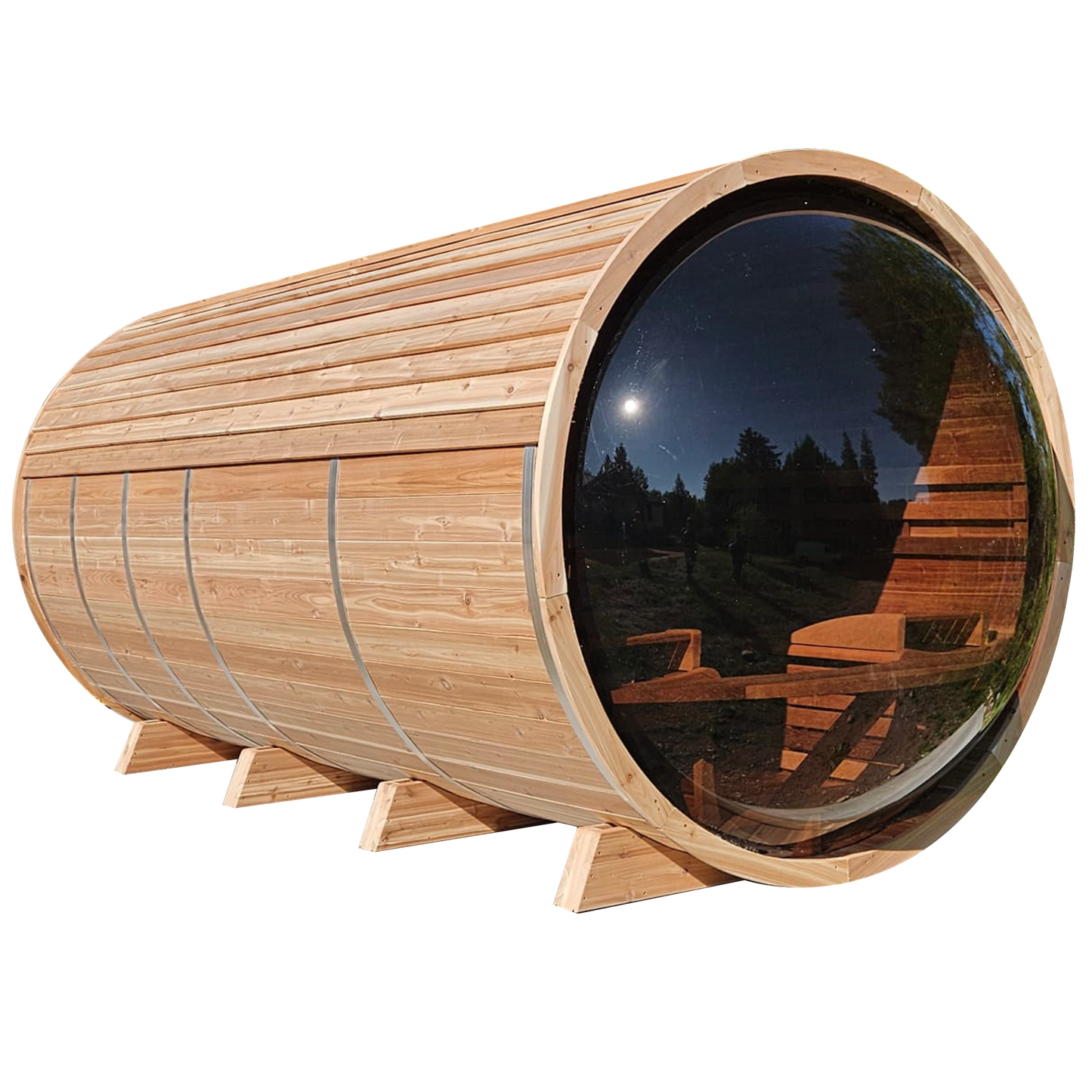Panoramic - Red cedar wood
