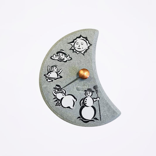 LUMIUKKO, Snowman Soapstone Thermometer