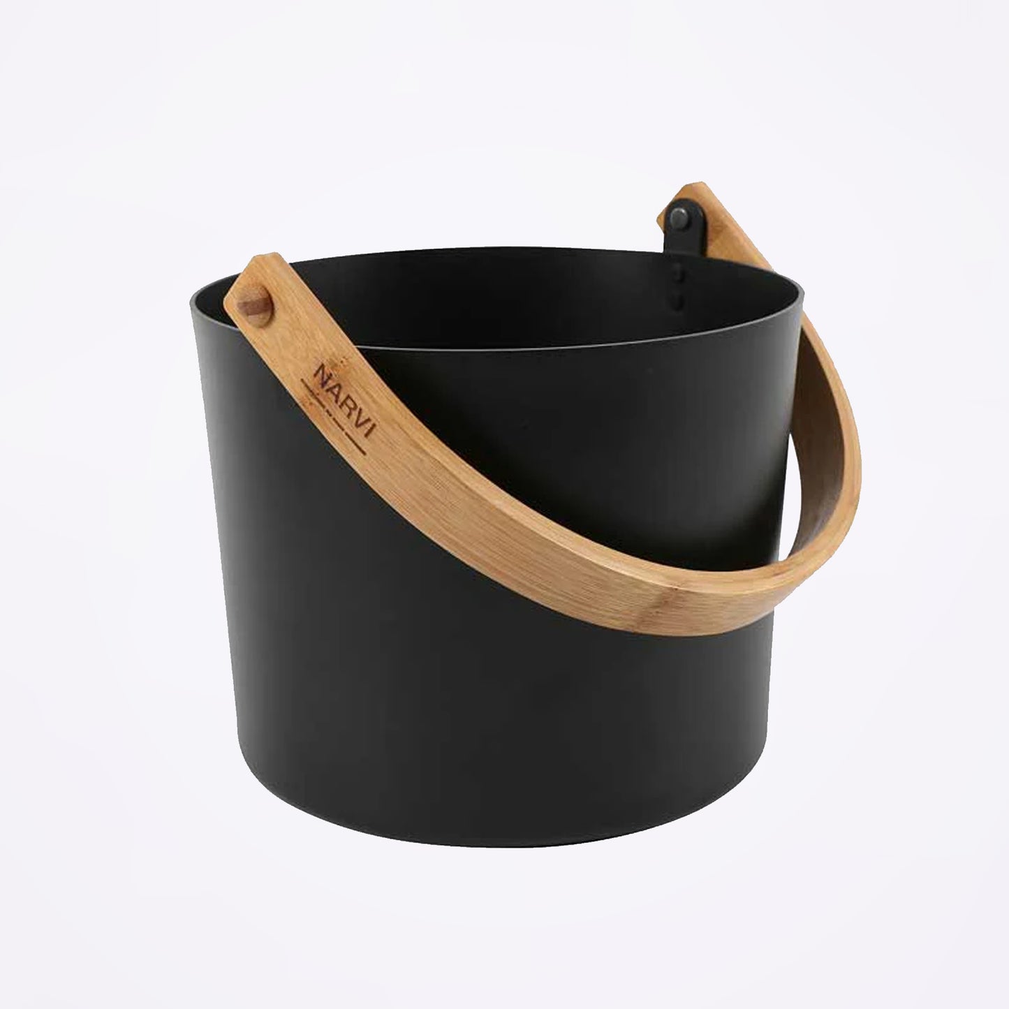 Narvi Black Sauna Bucket