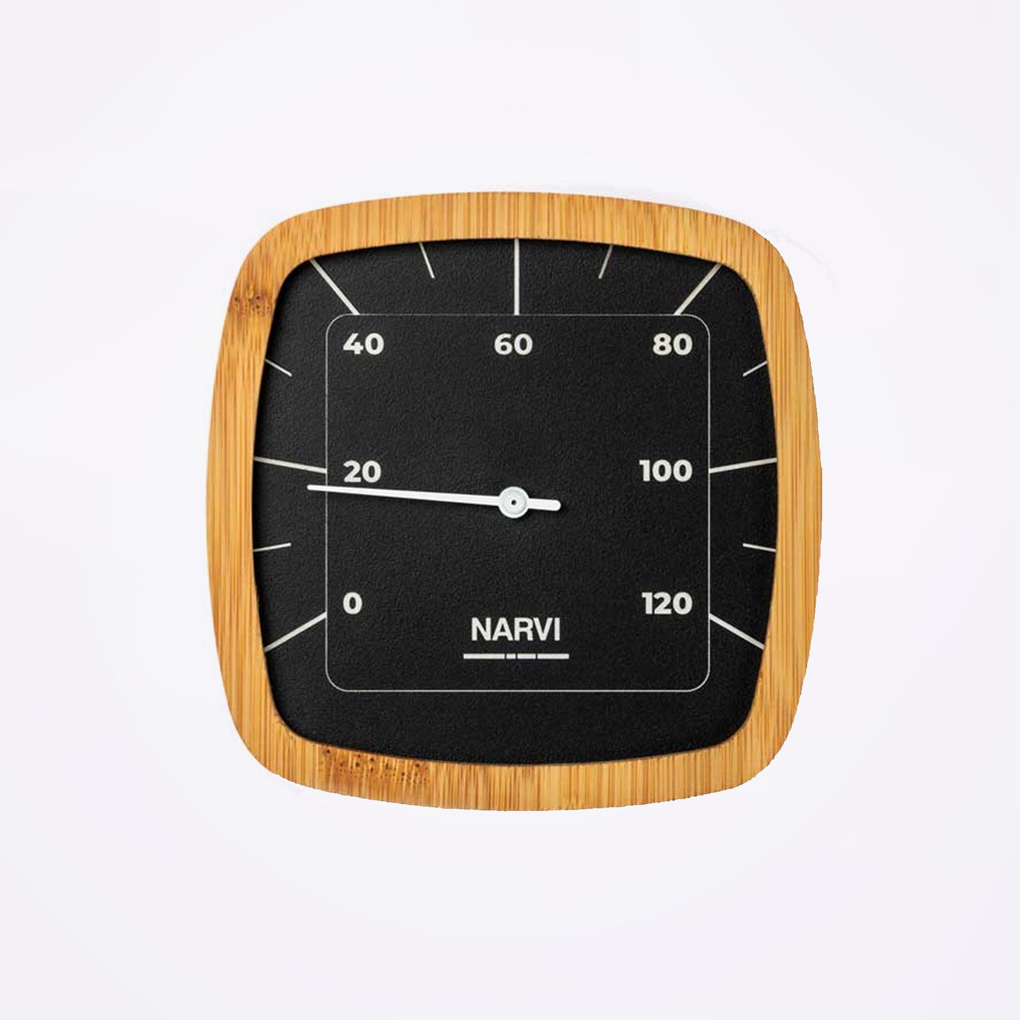 Narvi Black Thermometer Fahrenheit
