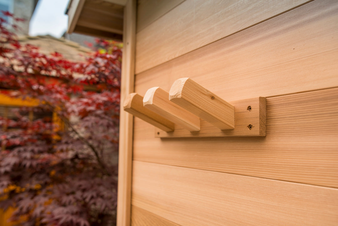 Cabane extérieure - Bois de cèdre rouge
