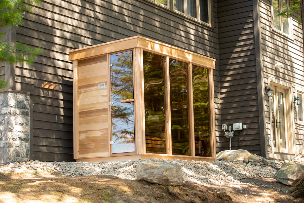 CU580 CU582 - Red cedar wood – KÄBAN Saunas