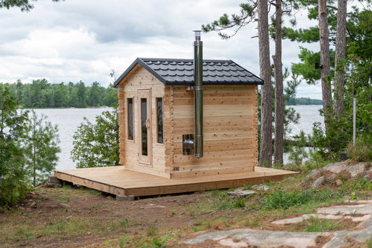 Georgian cottage sauna