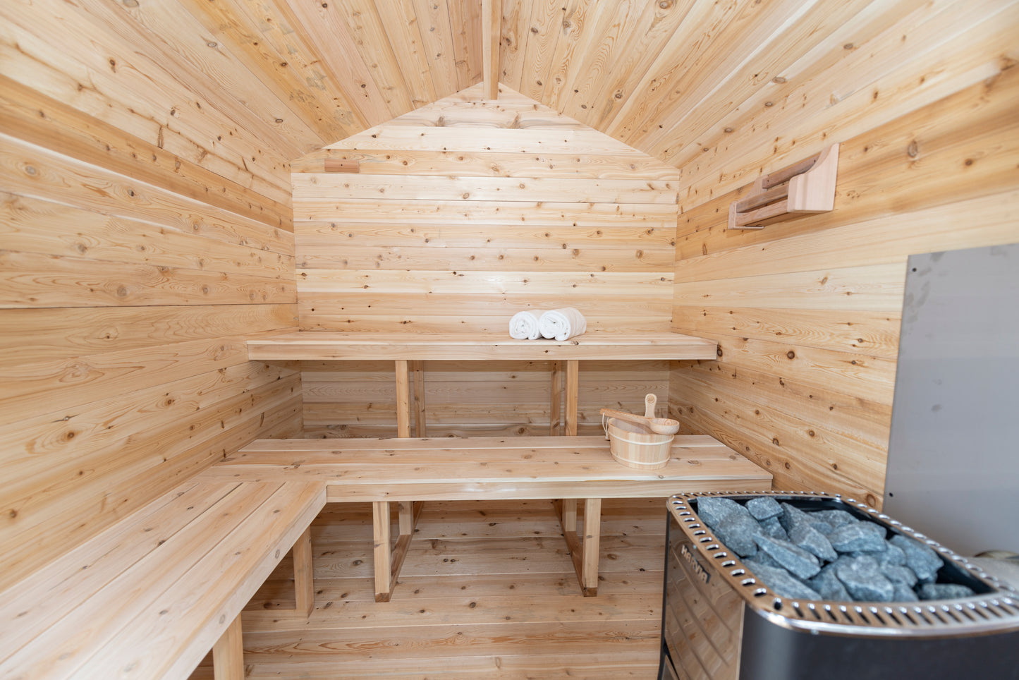 Georgian cottage sauna