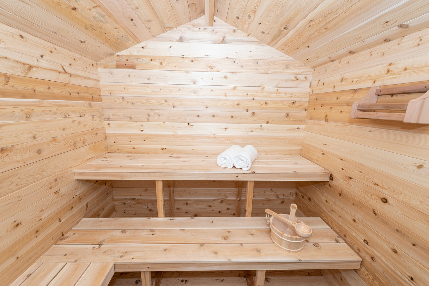 Georgian cottage sauna