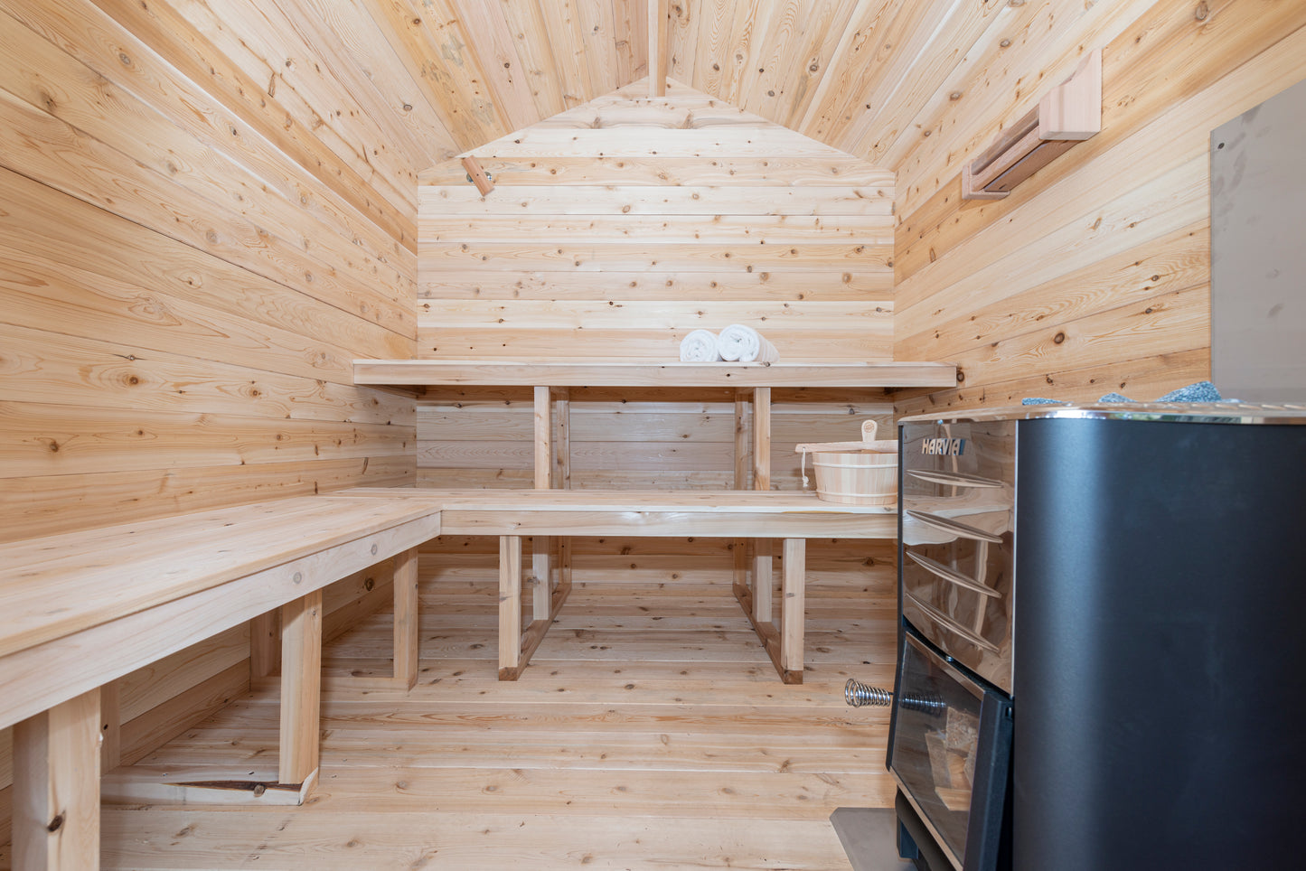 Georgian cottage sauna