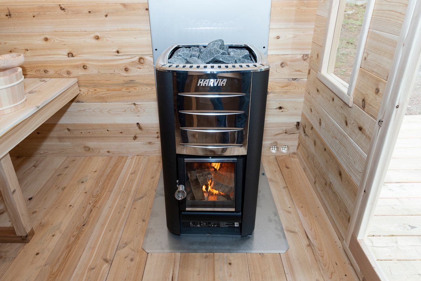 Georgian cottage sauna