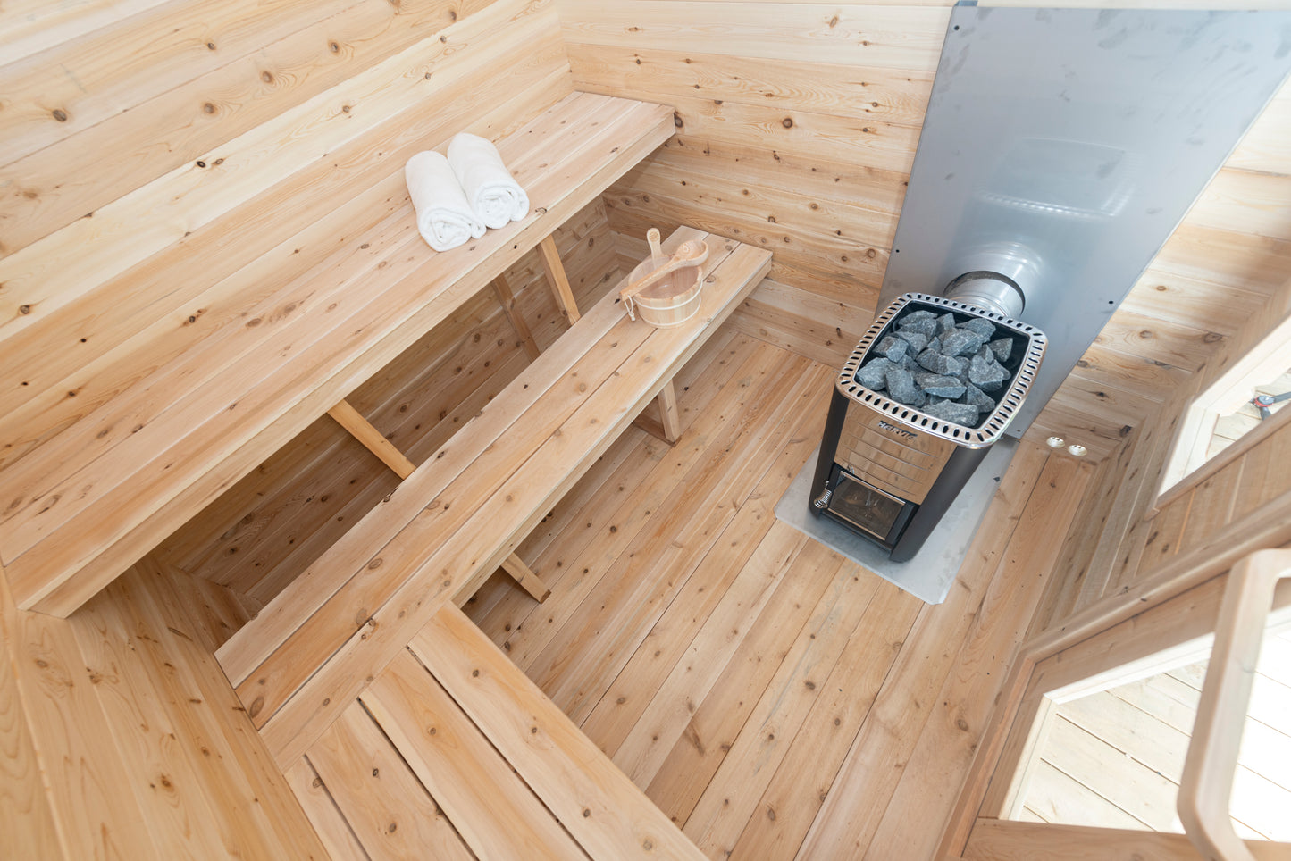Georgian cottage sauna