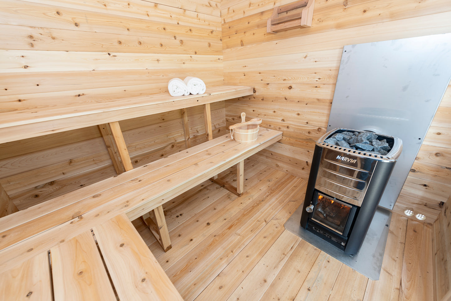 Georgian cottage sauna