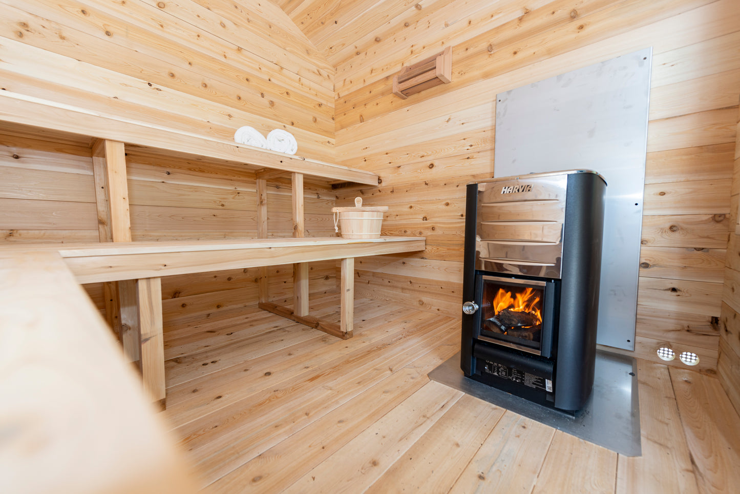 Georgian cottage sauna