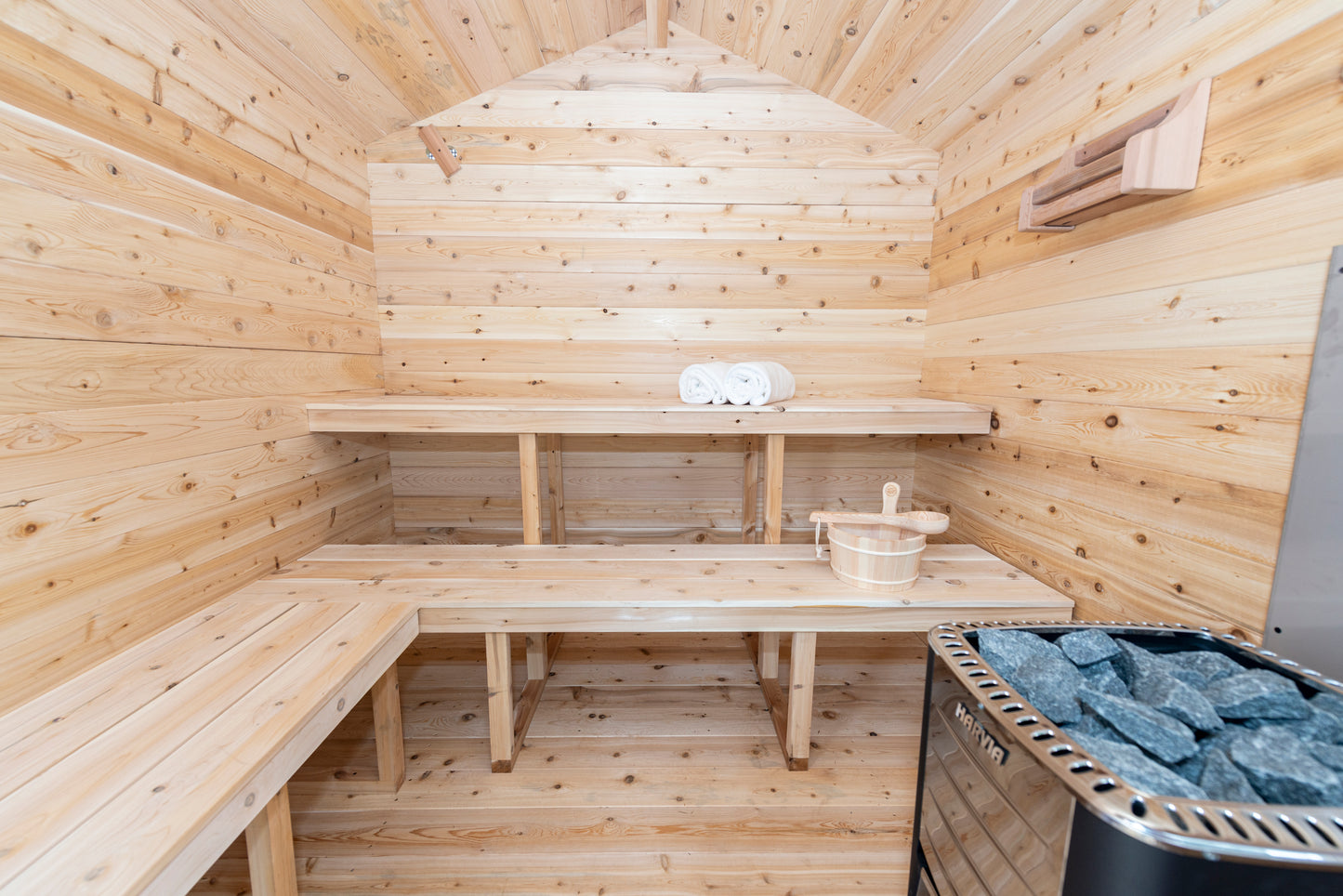 Georgian cottage sauna