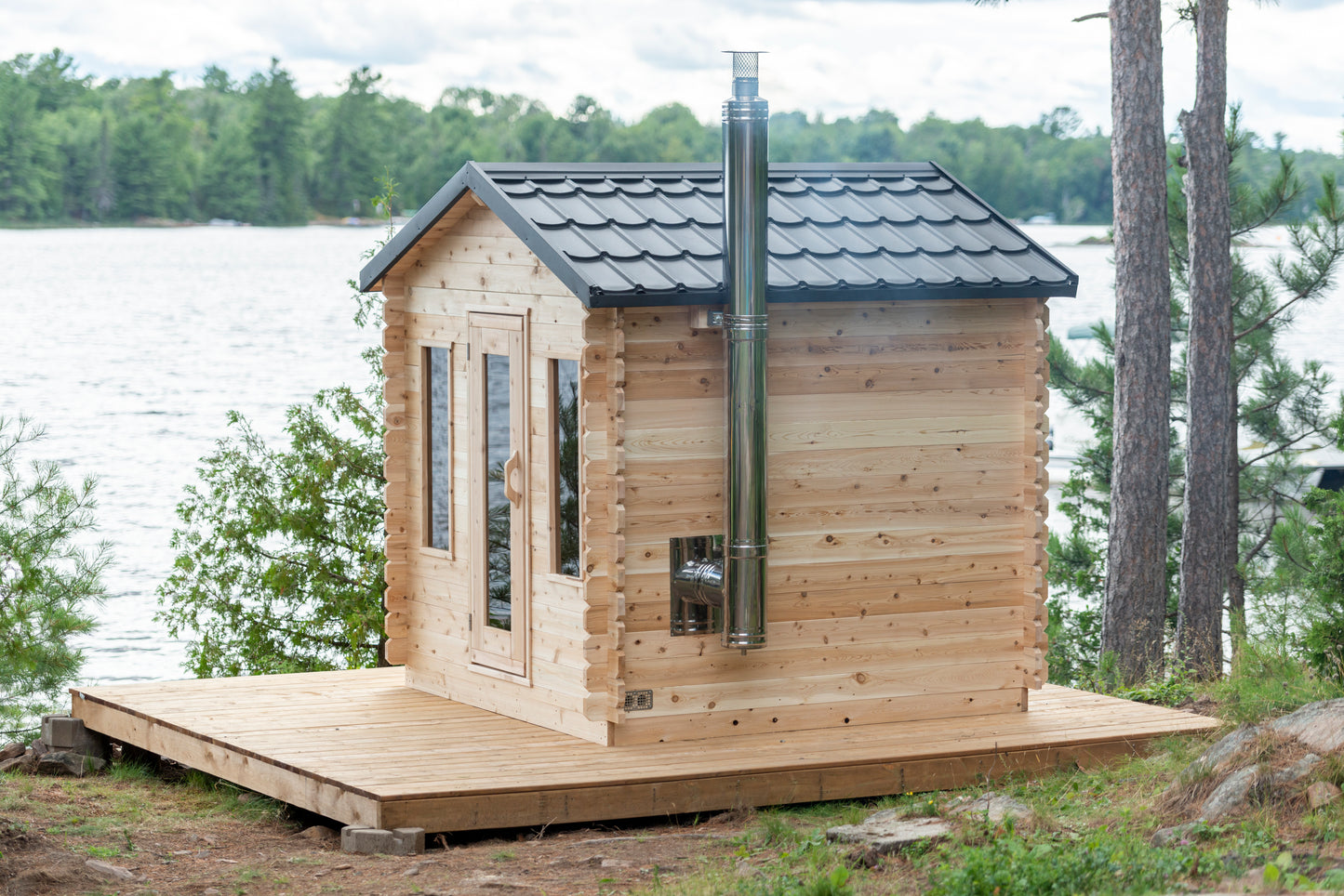 Georgian cottage sauna