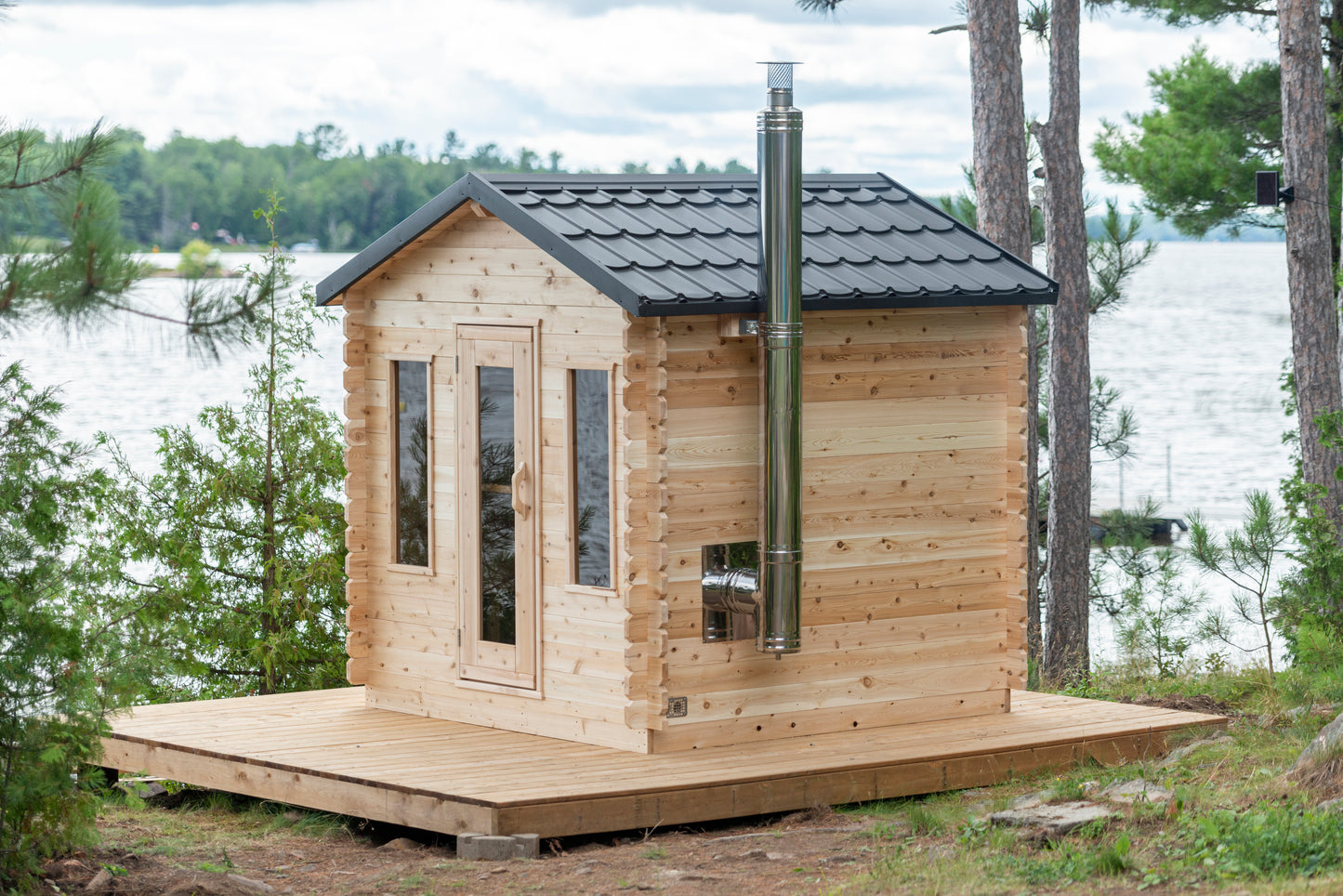 Georgian cottage sauna