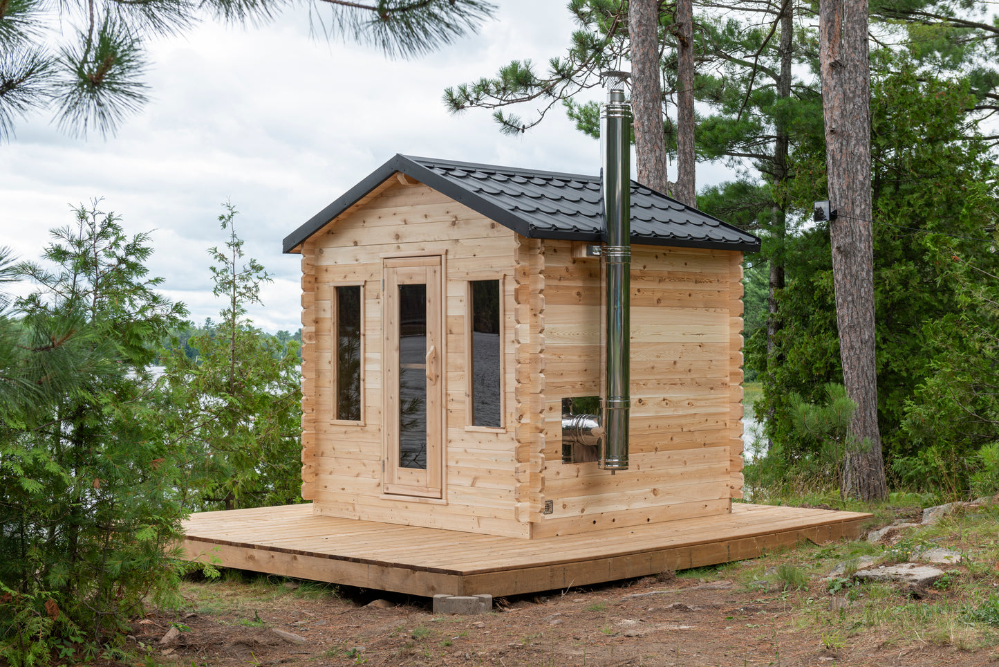 Georgian cottage sauna