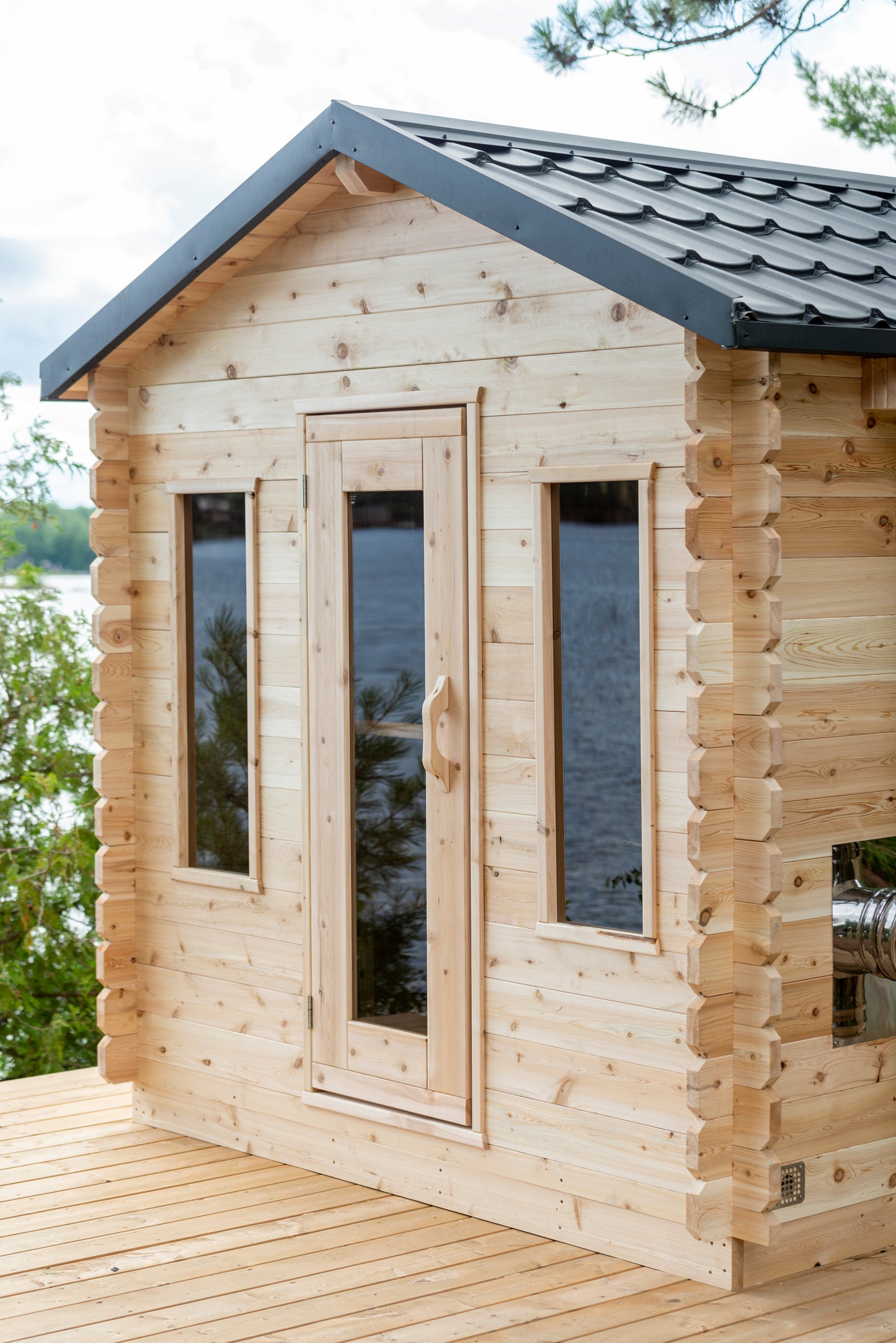 Georgian cottage sauna