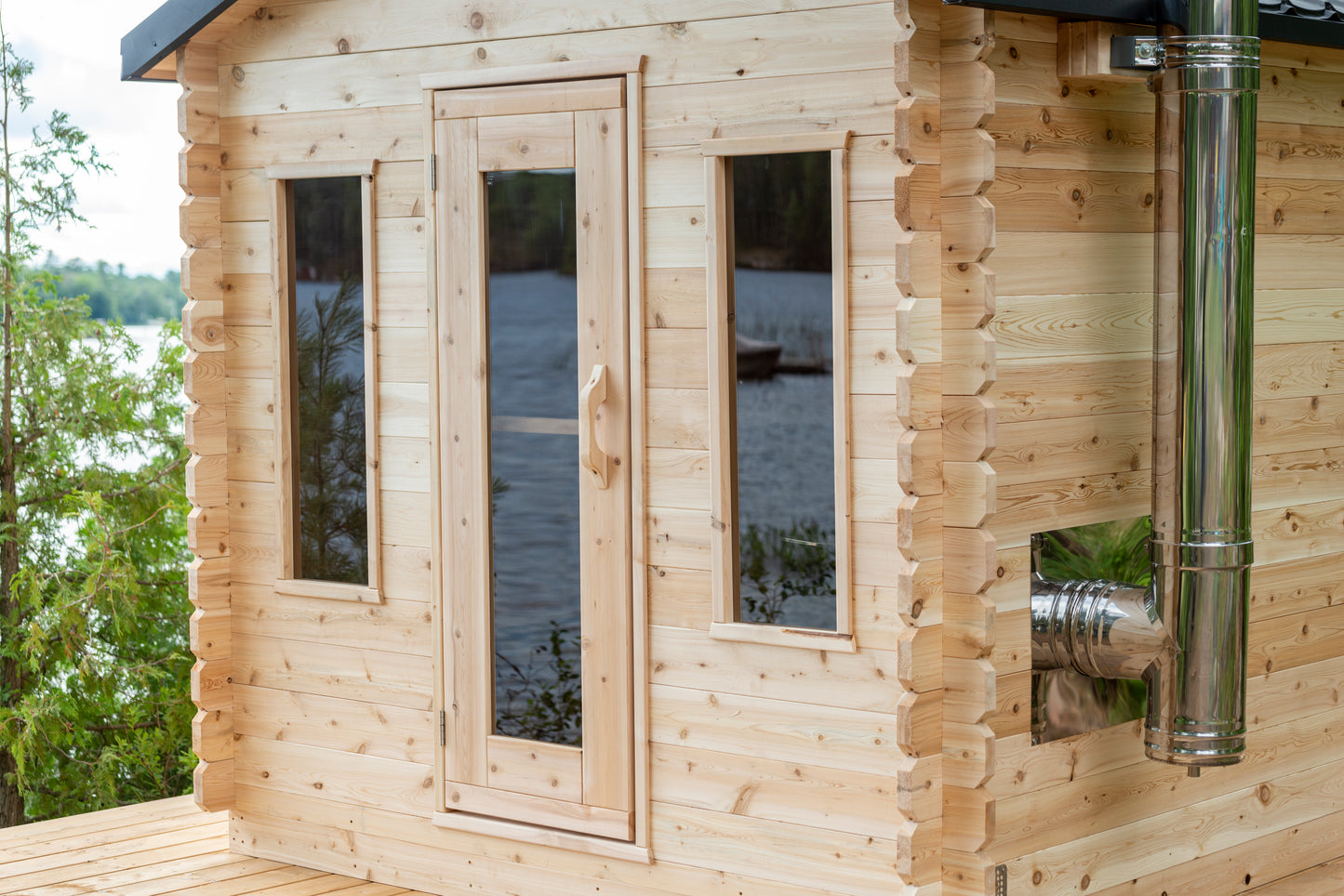 Georgian cottage sauna