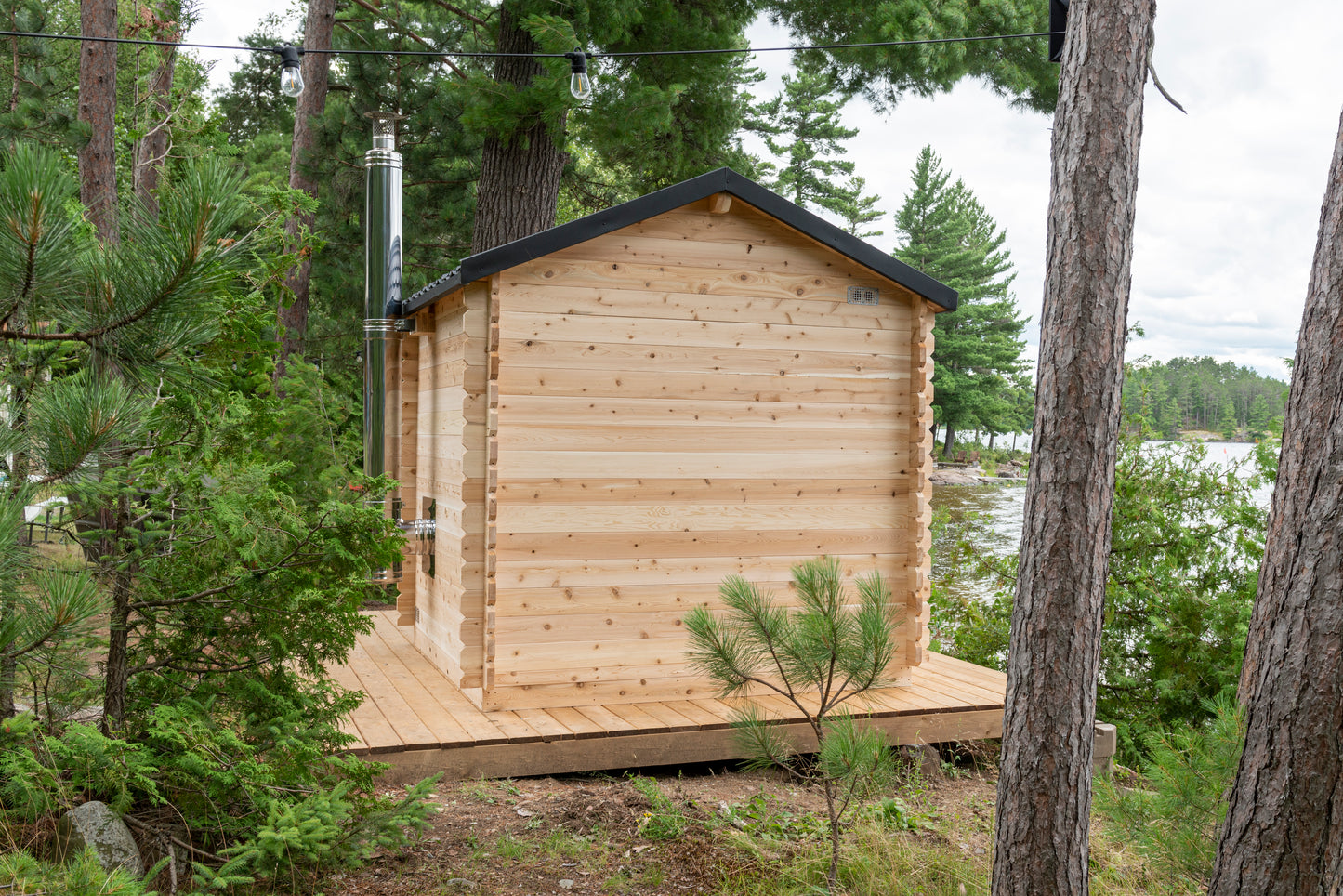 Georgian cottage sauna