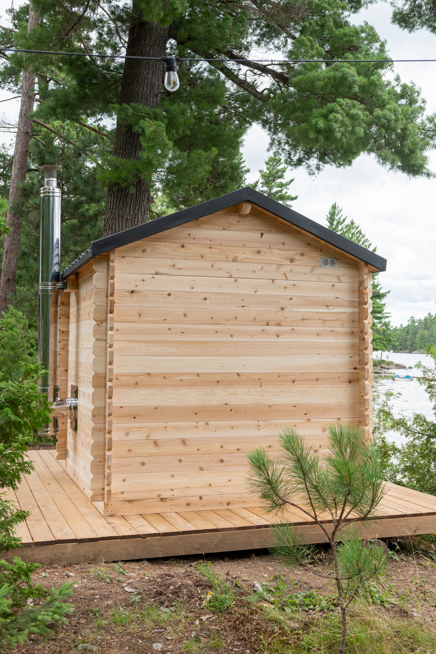 Georgian cottage sauna