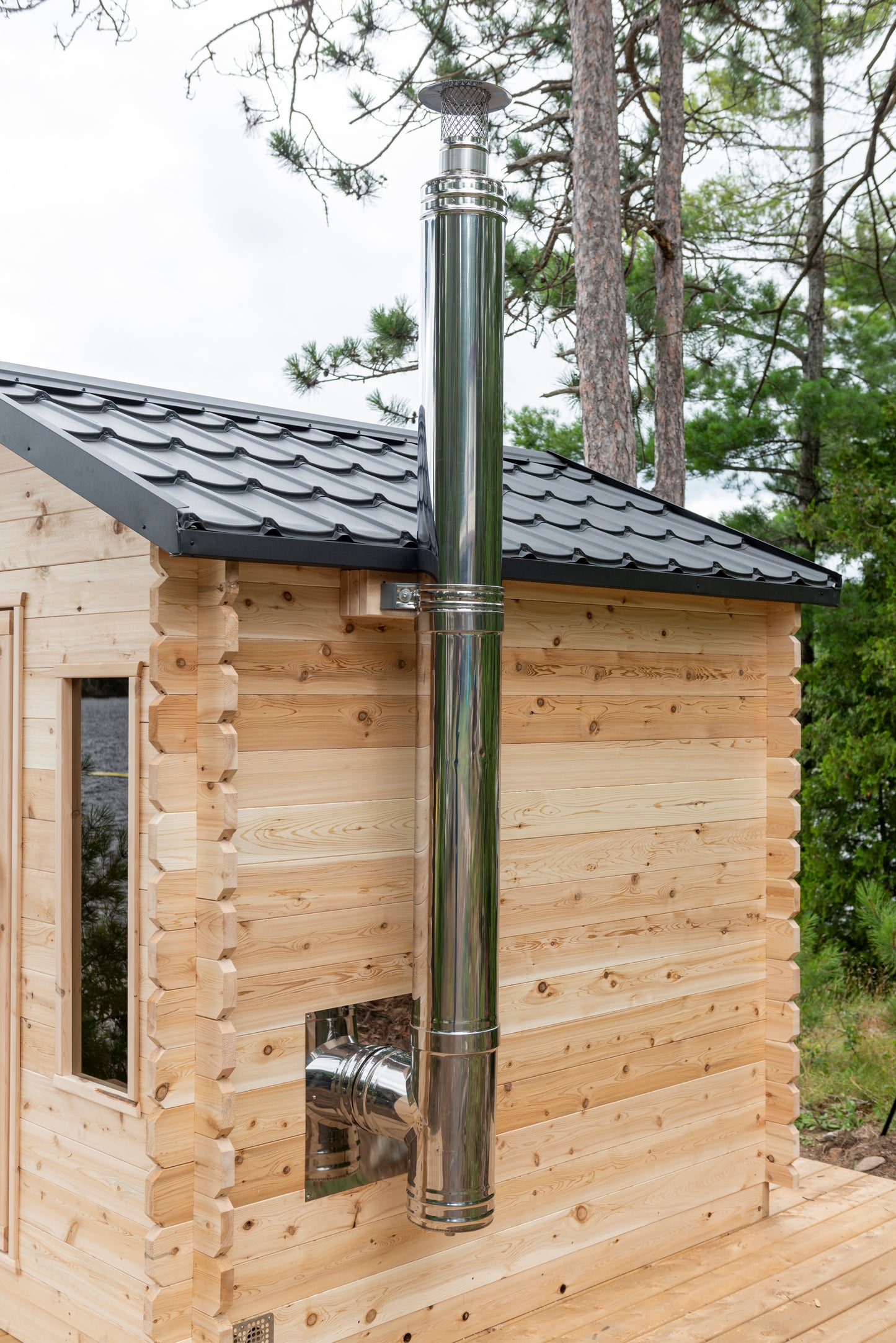 Georgian cottage sauna