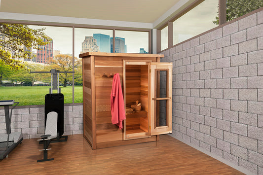 Indoor sauna