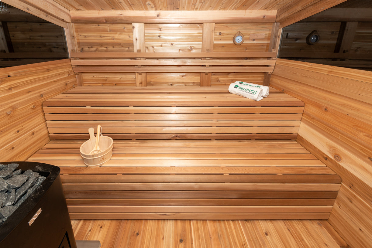 Vue sur la montagne - Bois de cèdre rouge