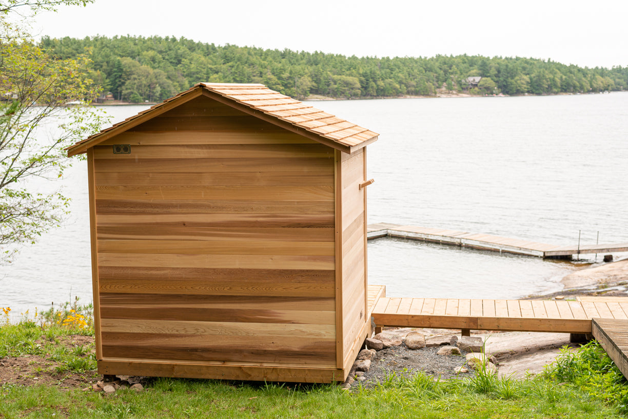 Cabane extérieure - Bois de cèdre rouge