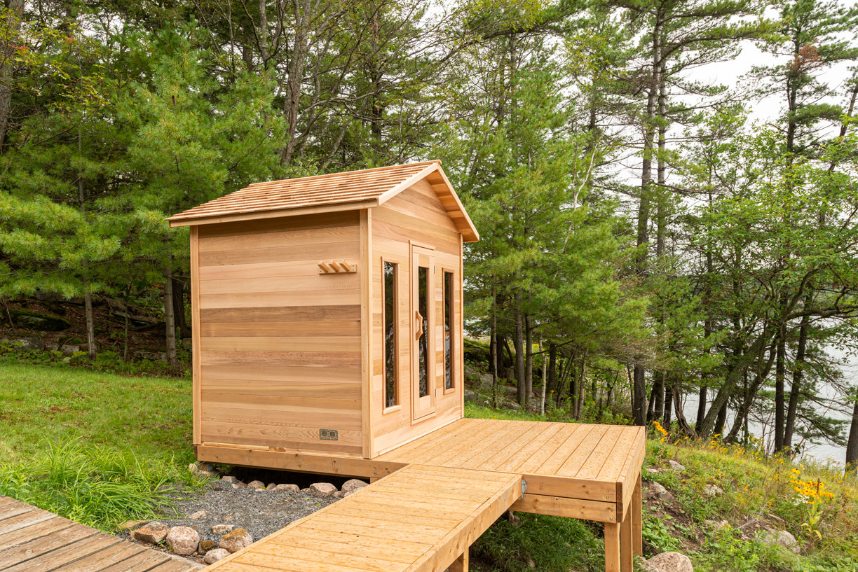 Cabane extérieure - Bois de cèdre rouge