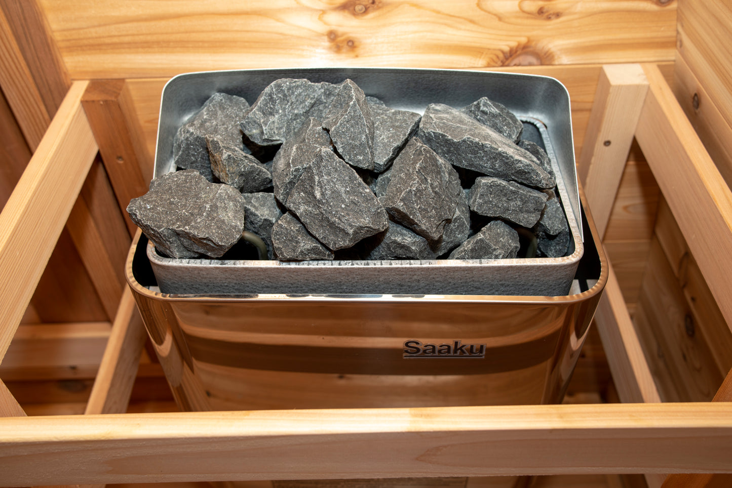 POD sauna with porch