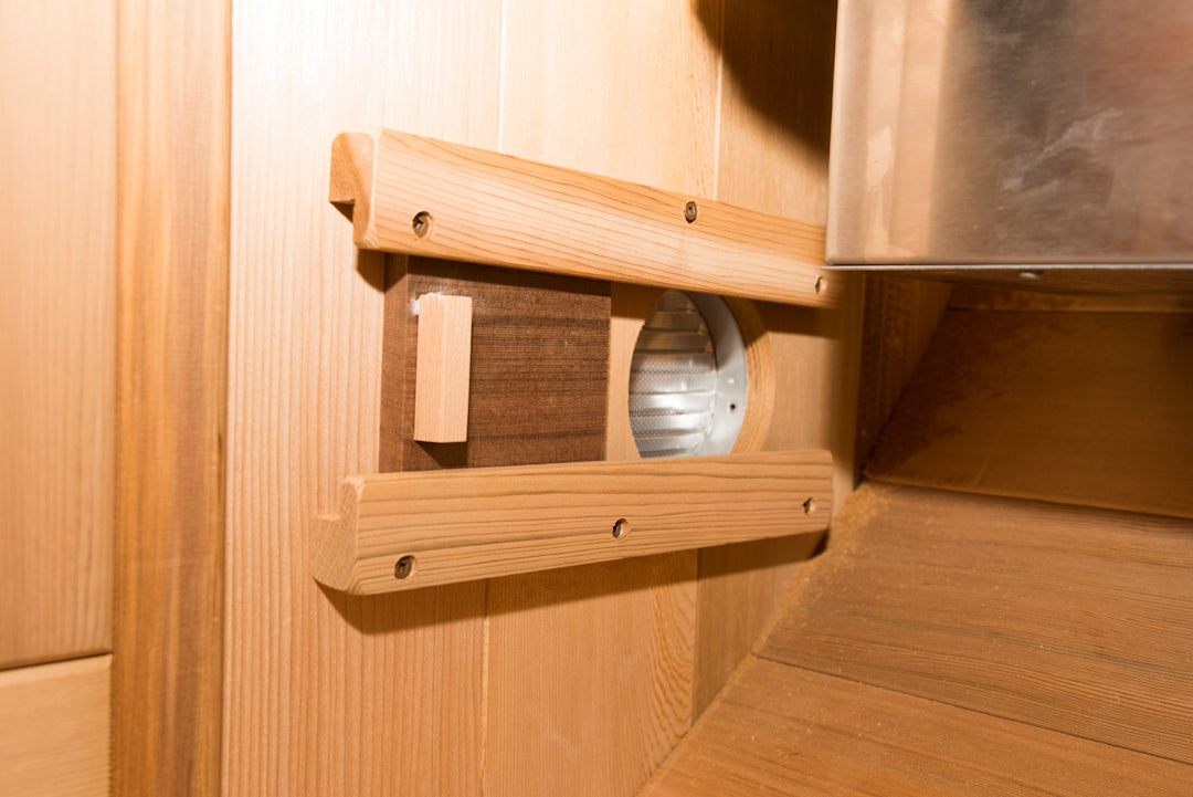 Panoramic with Changeroom - Red cedar wood