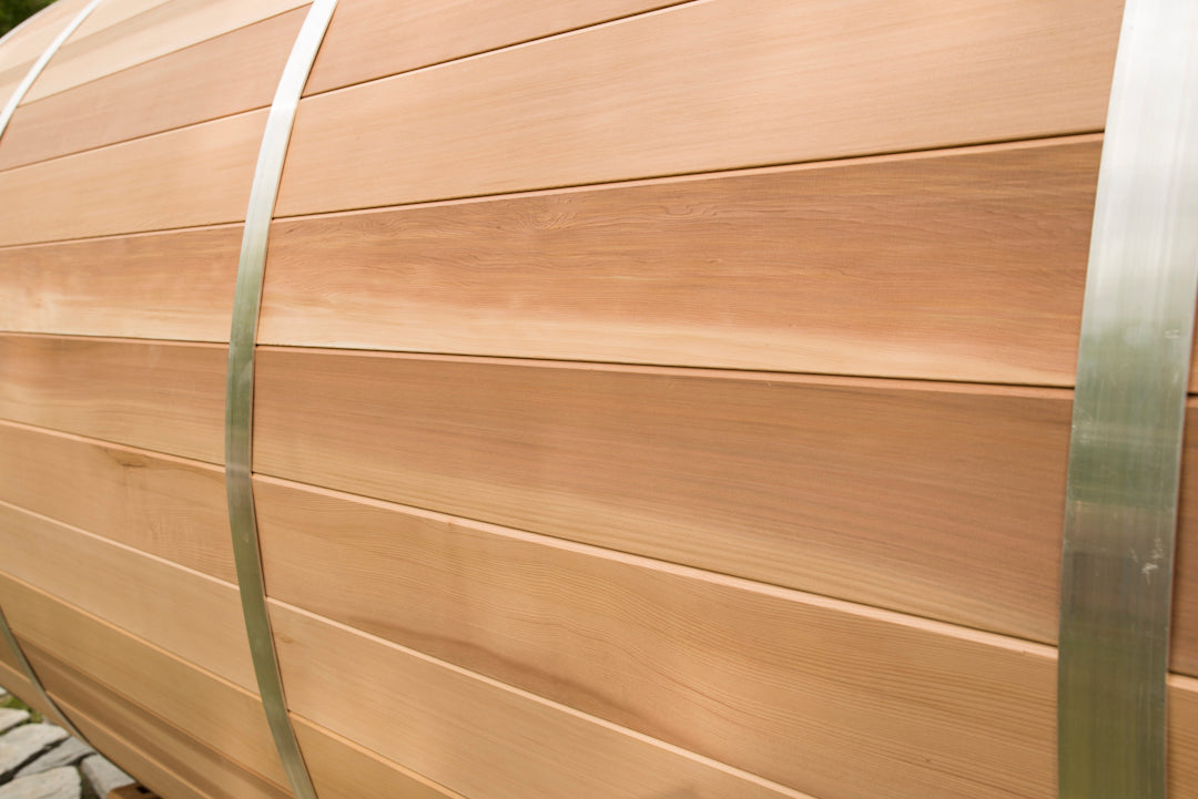 Panoramic with Changeroom - Red cedar wood