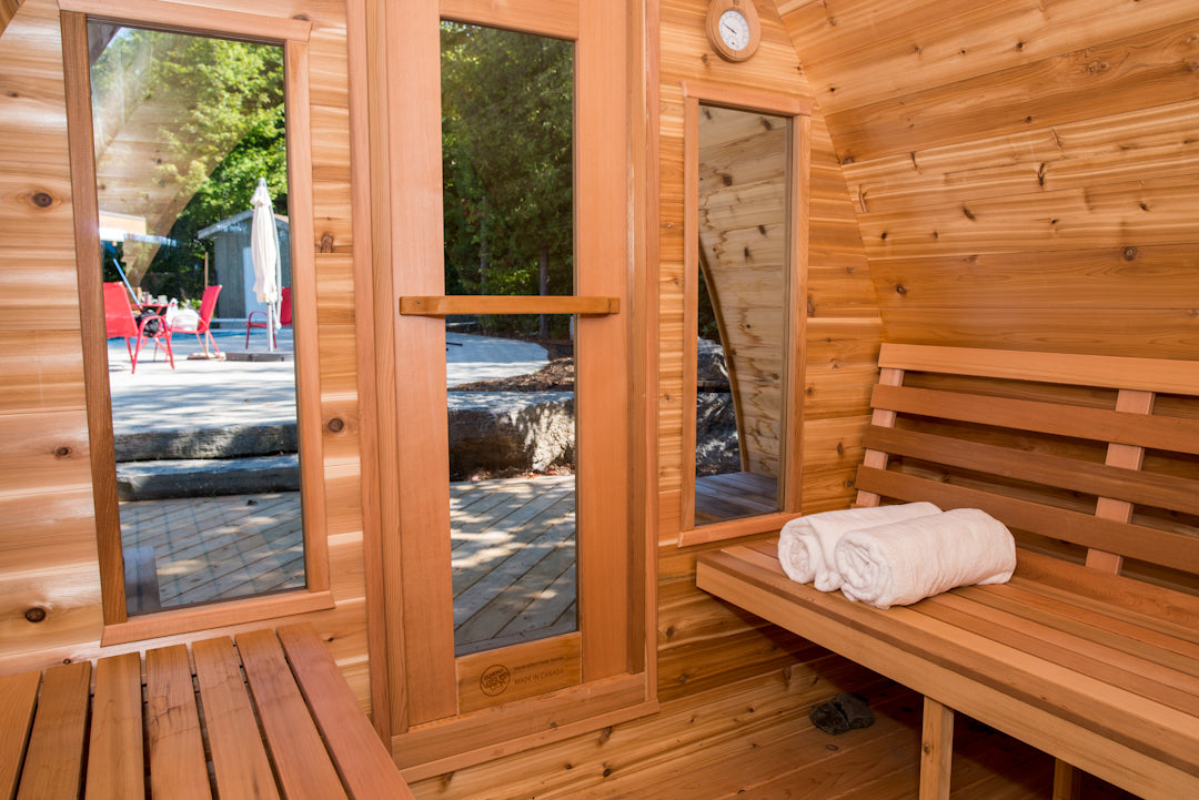 Pod with Porch - Red cedar wood