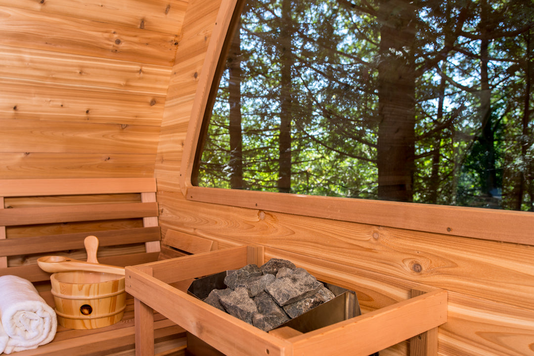 Pod with Porch - Red cedar wood