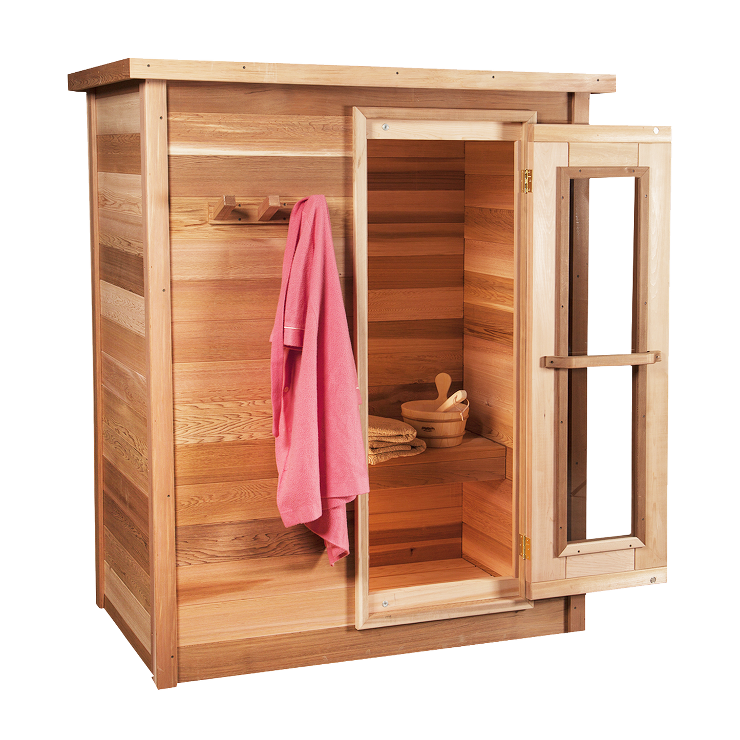 Indoor Cabin - Red cedar wood