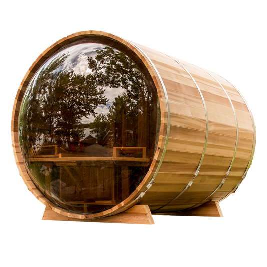 Panoramic with Changeroom - Red cedar wood