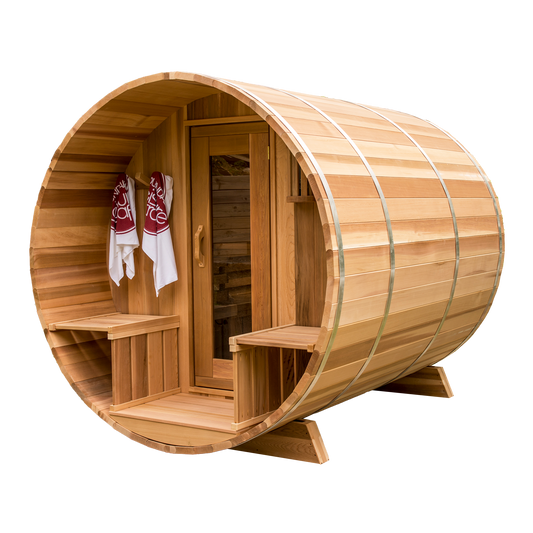 Panoramic with Porch - Red cedar wood
