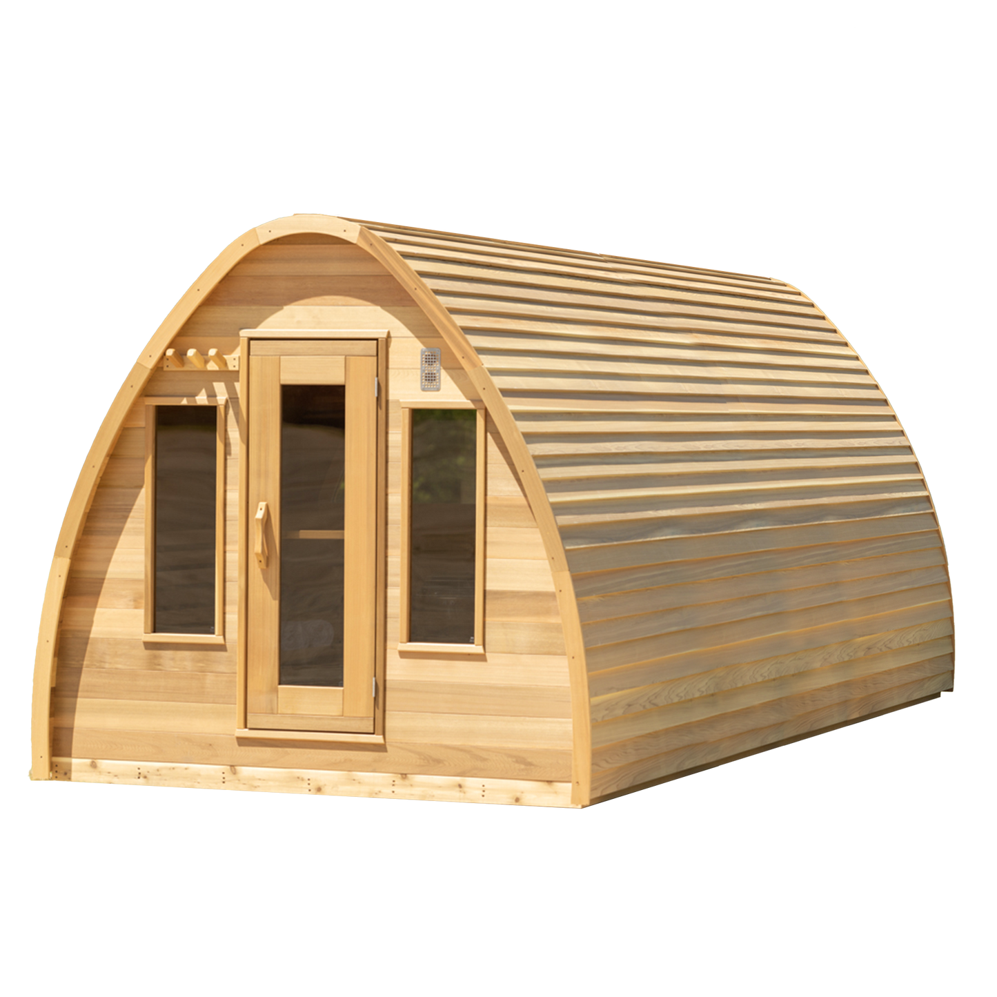 Pod with Changeroom - Red cedar wood